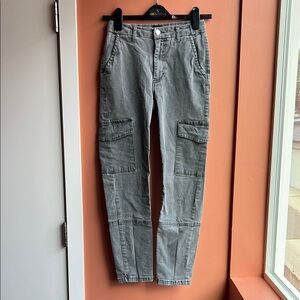 BDG Gray Straight Leg Cargo Pants